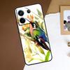 Kolibri und Blumen Hülle Für Xiaomi Redmi Note 13 11 9 10 12 Pro Plus 9S 10S 11S 12S Redmi 13C 9C 10C 12C Cover