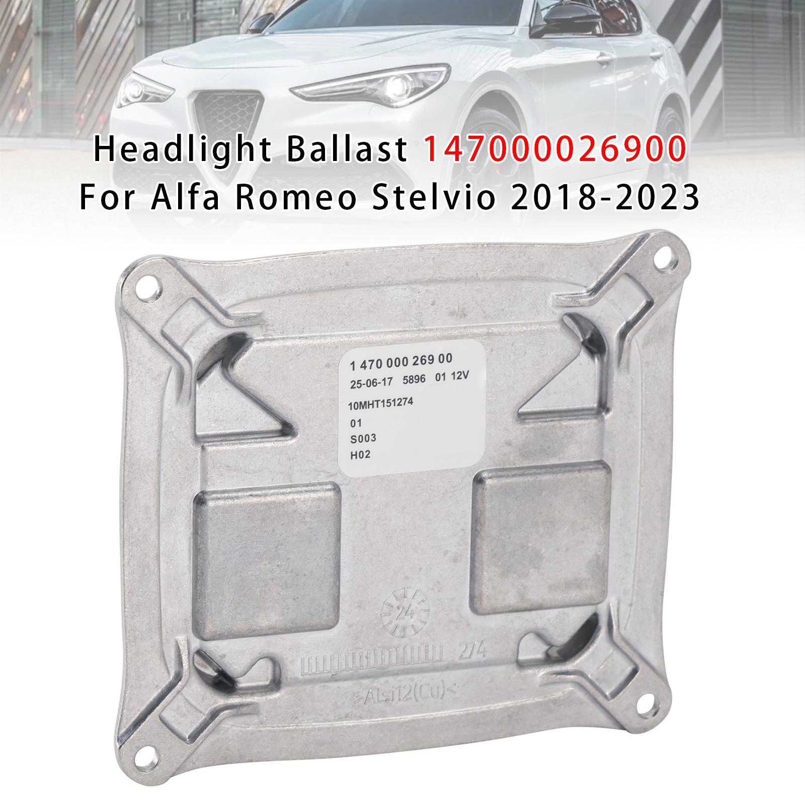 

Headlight Ballast 147000026900 For Alfa Romeo Stelvio 2018-2023
