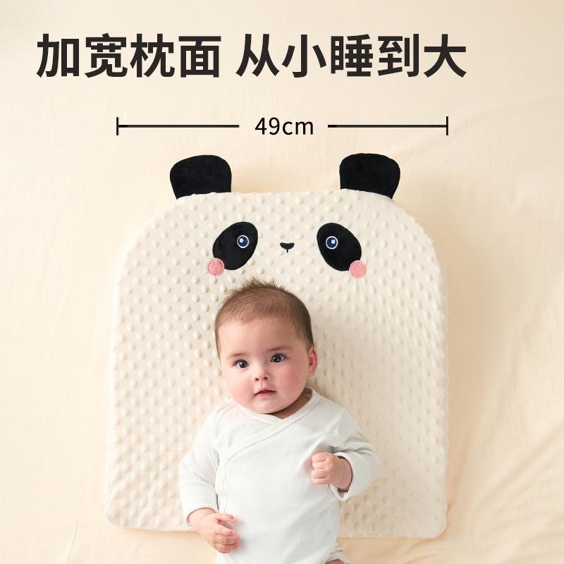 Newborn Baby Anti-Spit-Up Slope Pillow, Baby Anti-Overflow Milk Choking Slope Pillow, Side-Lying Feeding Pillow, Nursing Pillow