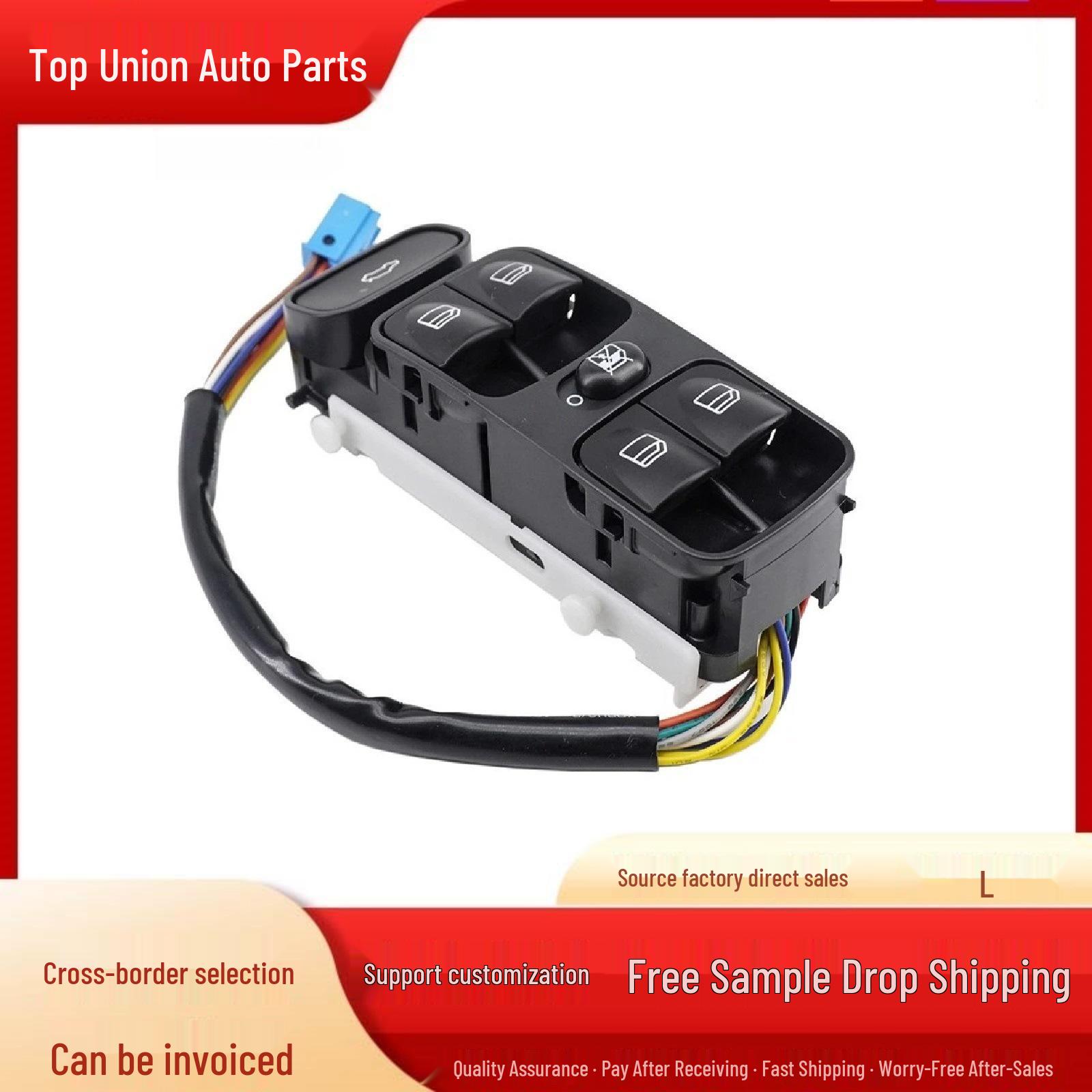 A2038200110 Power Window Switch for 01-07 Mercedes-Benz W203 Electric