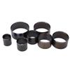 7 Pcs Round Leather Die Cutter Tool High Hardness Incisive High Carbon Steel Hole Puncher Set for