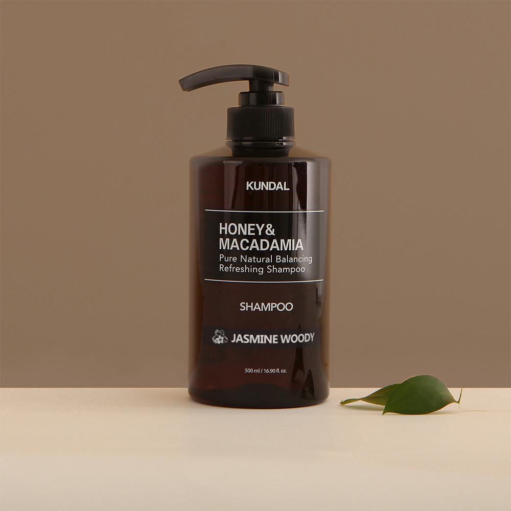KUNDAL Shampooing Nature Édition Aroma Jasmin Boisé 1058ml, cosmétiques coréens au bon parfum