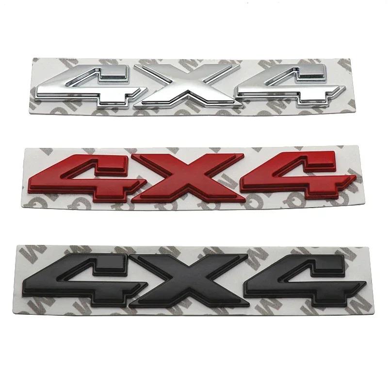 3D Metal Car Rear Trunk Fender Emblem Badge Sticker for 4x4 Logo Renegade Wrangler Compass Grand Cherokee Patriot Liberty