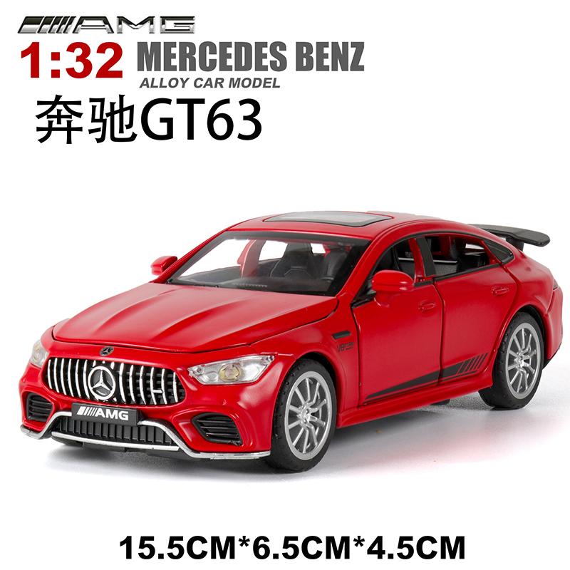 1:32 Mercedes Benz AMG GT63 German AMG Sports Sedan Alloy Car Diecasts & Vehicles Car Model Miniature Scale Model Car For Friend