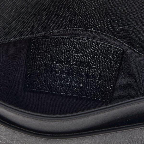 Vivienne WeStwood Vivienne WeStwood Women S Saffiano Saddle croSS Bag 43030097 L001n N402