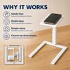 3D Printed Coin Shooting Stand Hollow Top Platform Overhead Shooting Stand  Document Scanning