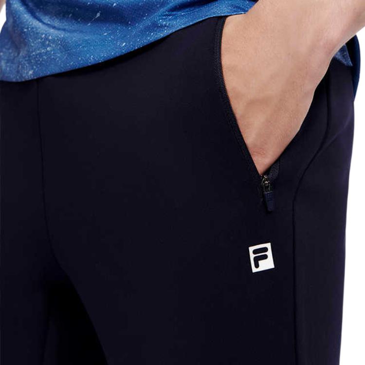 New FILA Knitted Sweatpants Men's Royal Blue A11M311601FNV