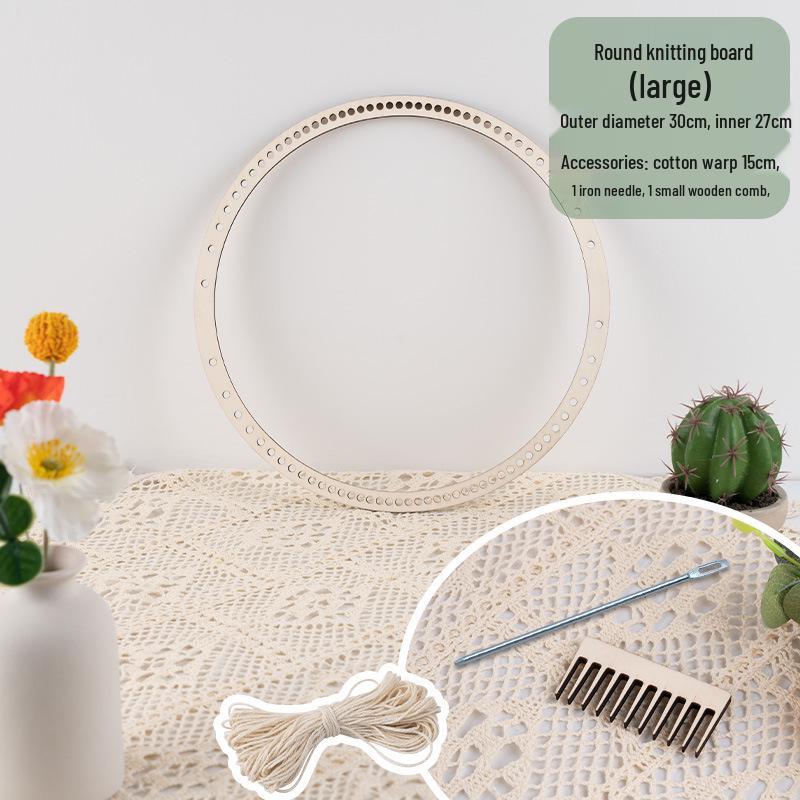 Children's Art Area Wool Knitting Board - DIY Weaving Material Kit for Kindergarten & Large Class Teaching