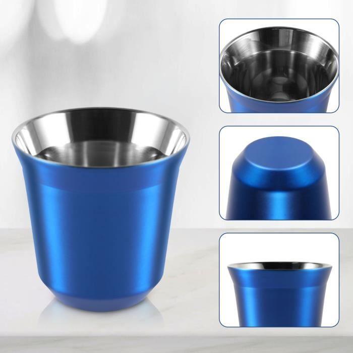 Espressokopper - Noname - 170 ml - Rustfritt stål 304 - Sett med 2 - Tåler oppvaskmaskin