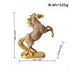Umělecká pryskyřičná figurka koně pro vystavení u vchodu do domu