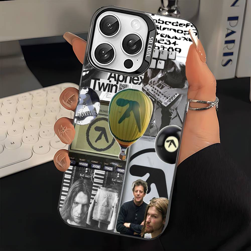 Musician A-Aphex T-Twin Phone Case For IPhone 17 16 15 14 13 Pro Max Plus Matte Color Back Cover