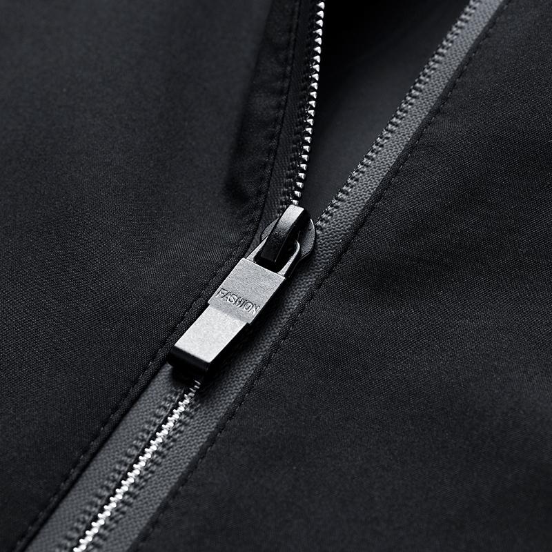 Men's Sportwear Spring Autumn Jacket Zipper Hooded Coat Outdoor Windbreaker Men Windproof Overcoat Men Clothing