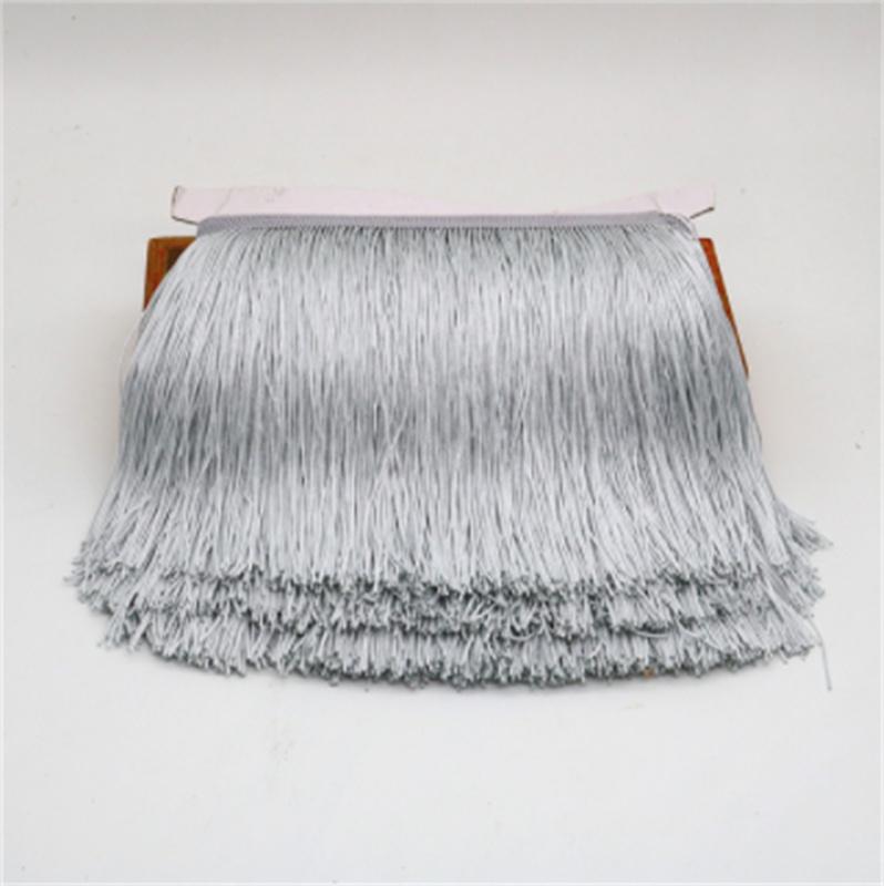 1 yards Long Fringe Lace Tassel Polyester Lace Trim Ribbon Latin dance skirt curtain fringes for sewing DIY Accessories tassle