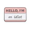 Style Cute Cartoon English Letter Badge Brooch Unique Alloy Pin For Trendsetters