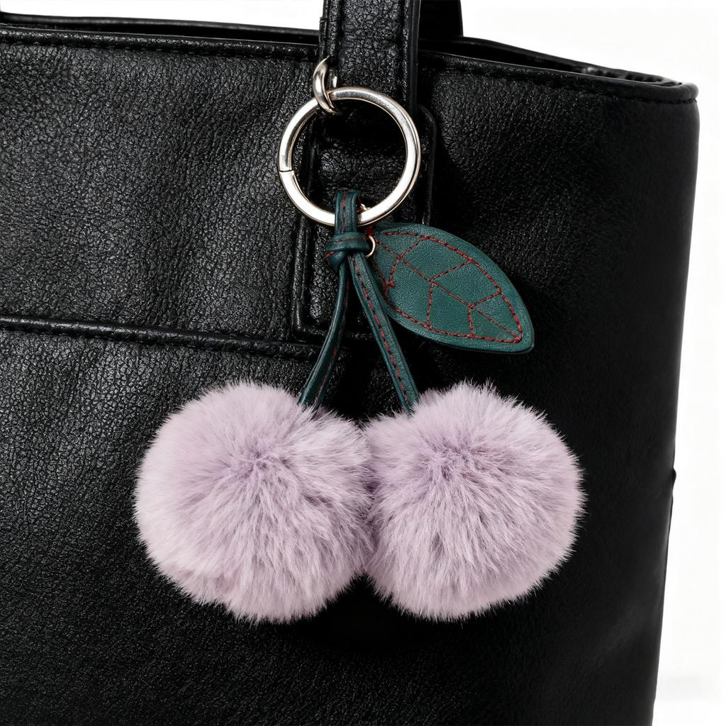 Plush Cherrys Keyring Plush Fruit Charm With Winter Friendly Decoration For Teens Adults