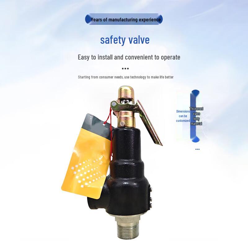 Picheng A28Y-16C Spring Full-Lift Threaded Safety Valve