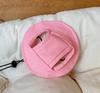 Solid Color Pet Summer Hat Sun Block Outdoor Camping Soft Adjustable Cotton Fisherman Hat for Cats Dogs S M L 1PC MOQ