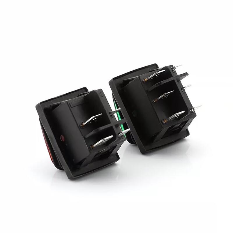 22x30mm Illuminated Waterproof Rocker Switch CN plug (adapter included)