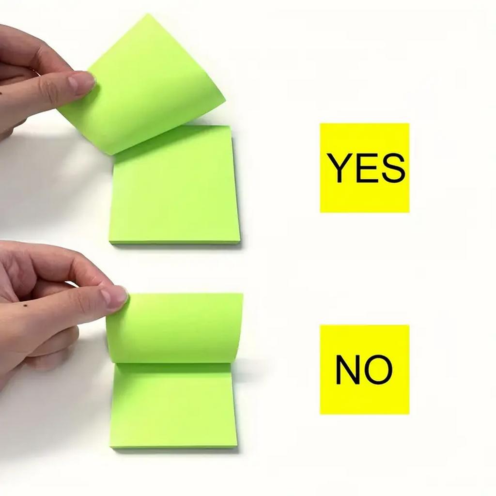 8-Color Self-Adhesive Sticky Notes Set - 50 Pages per Pad Office Index Stickers for Organizing And Notetaking Multiple Colors