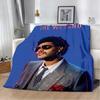 The Weeknd XO Minimalist Poster Printed Blanket Picnic Blankets Warm Blanket Soft and Comfortable Home Travel Birthday Gift