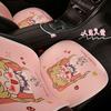 Beautiful Girls Universal Seat Cushion Covers Cute Breathable Four Seasons Comfortable Soft Pad Car Seat Protector