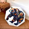 1 Paraguas Plegable Automático - Patrón de Oso Colorido, Diseño Portátil y Plegable con 8 Varillas, Regalos de Navidad y Cumpleaños