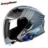 Cool Ride Lightweight Bluetooth Motorcycle Helmet with Dual Visor, 3C Certified, Long Battery Life, Comfortable Fit.