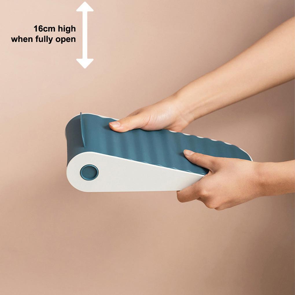 Shoes Organizer Rack Adjustable Sandals High-heeled Footwear Support Cabinet Closet Wardrobe Bedroom Dorm Storage Holder