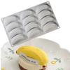 Silikon Kuchenformen Früchte Mousse Kuchenformen Orange Apfel Birne Mango Erdbeere Tannenzapfenform Form Dessert Dekorationswerkzeuge