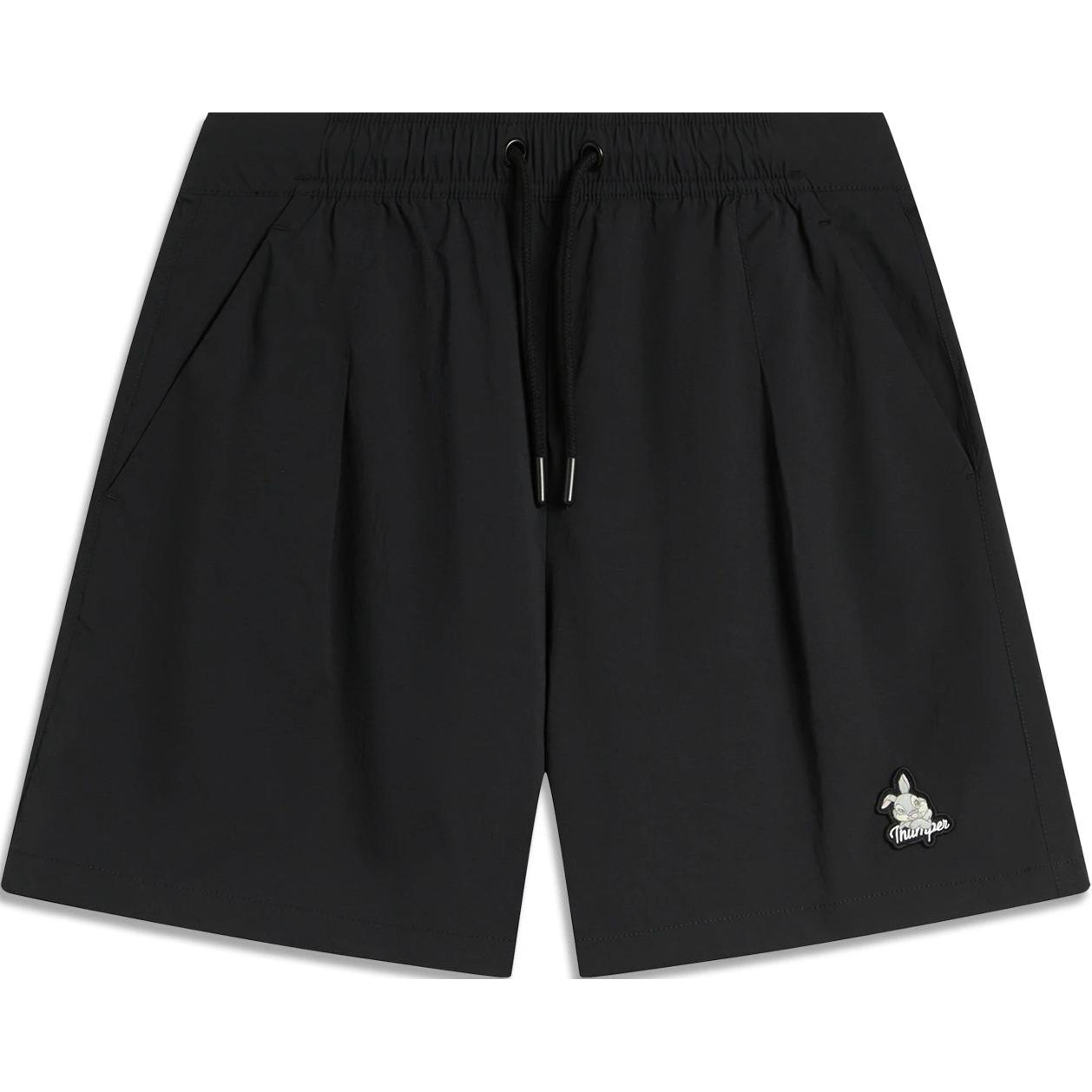 

Коллаборация Li Ning X Disney Серия Samput Rabbit Удобные Простые Свободные Шорты-пятиточки с мультяшным принтом и кулиской AKSU658-1 XL