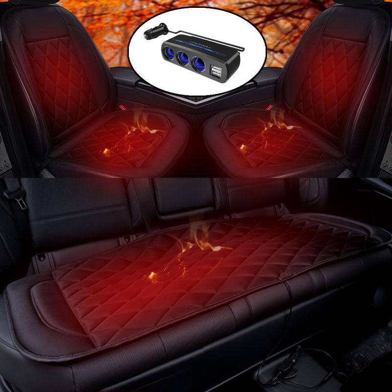 12V Elektrický vyhřívaný podsedák do auta na zimu