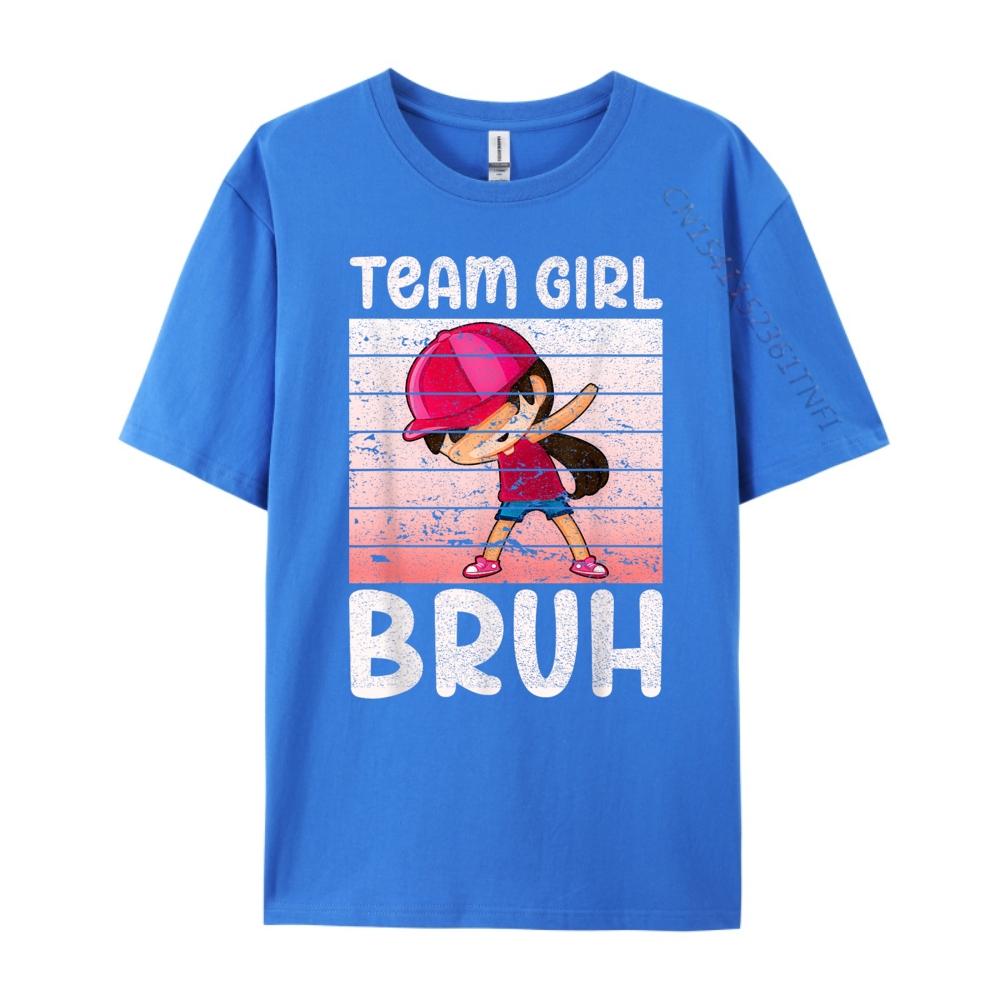 Family Team Girl Bruh Gender Reveal Party Announcement Sports T Shirt Men Tee Shirt Men Mardi Gras Tops