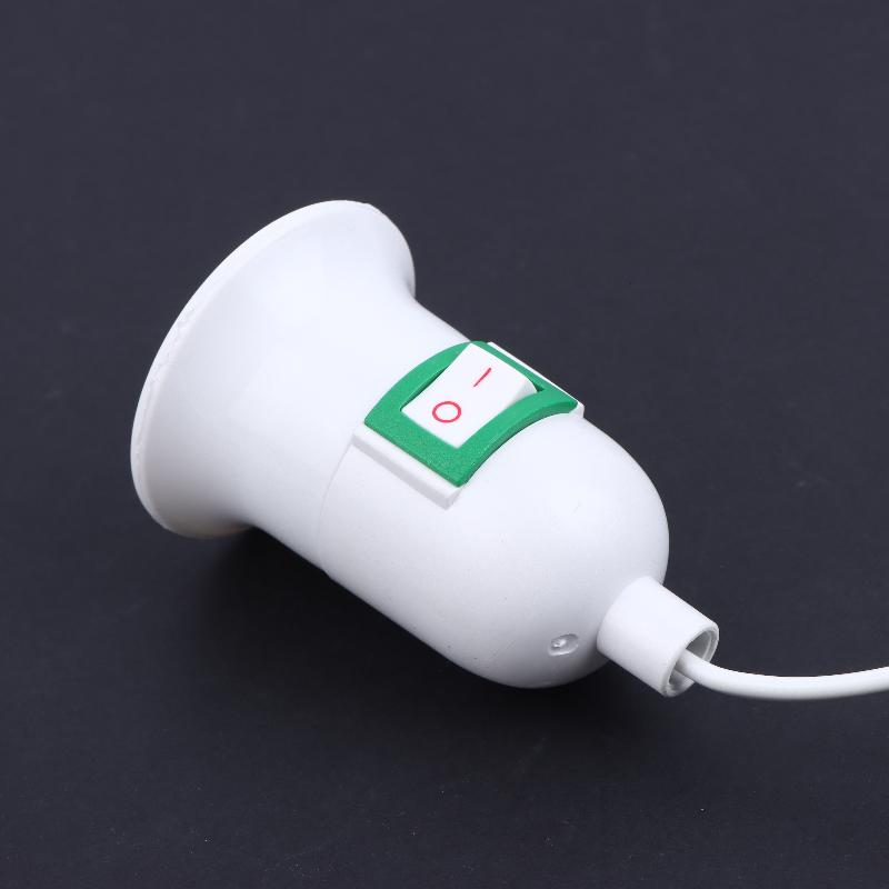 1 szt. Oprawka do lampy ogrodowej z kablem 3/5/10 metrów Wtyczka EU z włącznikiem/wyłącznikiem E27 Wiszący uchwyt na światło do roślin doniczkowych na biurko