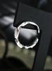 Sterlingworth Crescent Horn-S1 Silver Stud Earrings