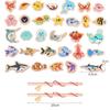 20/30/51Pcs Educational Toys Wooden Magnetic Fishing Game Toy Set For Kids Cartoon Fish Toys