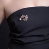 Full-diamond Three-dimensional Goldfish Brooch, High-end Feminine Charm, Pearl Koi, Light Luxury, Niche Design Sense Brooch