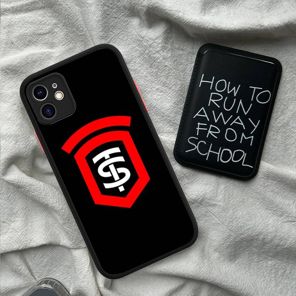 Stade-Toulousain Phone Case For IPhone 16 15 14 X XR XS 7 8 Plus 11 12 13 Pro MAX 13mini Matte Shockproof Case