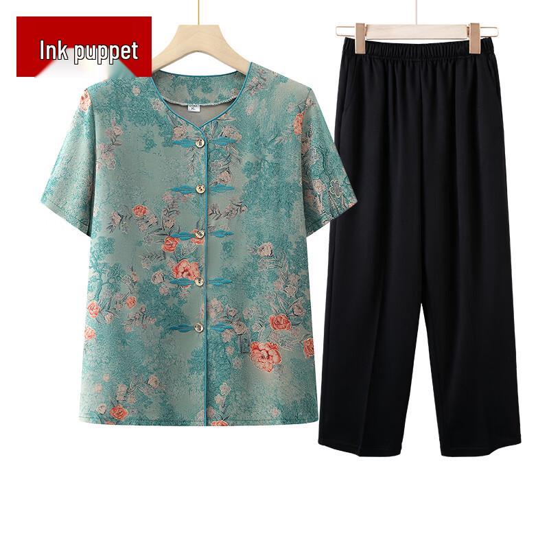 Elderly Women's Summer Short Sleeve Apparel