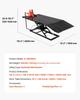 Motorcycle Jack Lift 1500lb Pneumatic Motorcycle Stand Removable Workbench