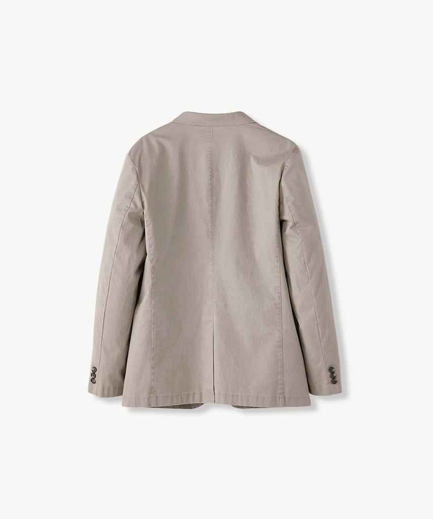 Stco Diems Premium Washed Cotton Setup Jacket Grey_Dejva21Csg