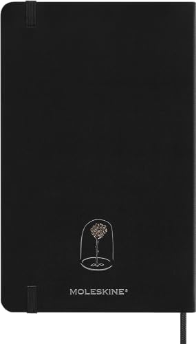 Moleskine Der Kleine Prinz Notizbuch Schwarz In Limitierter Auflage Undatierter Wochen-Monatskalender large/A5 Fester Hard Cover Einband Liniert Grau