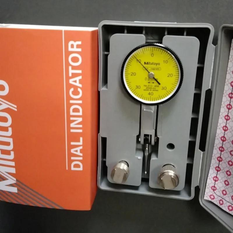 

Mitutoyo Indicateur A Cadran Levier Analogique Jauge A Cadran No.513-404 Précision Stable 0.01 Page 0-0.8mm Diamètre 32mm 38mm 513-404 32mm