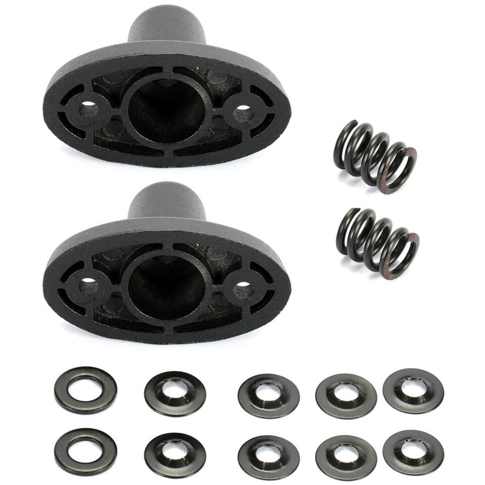 2 Set Sun Visor Repair Bracket Kits For Jeep 97-02 TJ Wrangler Aluminum 924-531