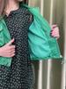 Set Jacket + Dress Phardi 7275 36 Green with Black
