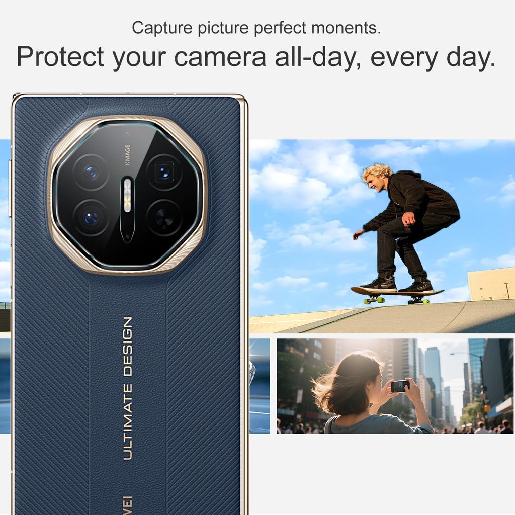 For Huawei Mate XTs Glass IMAK High Definition Glass Lens Film Black Version