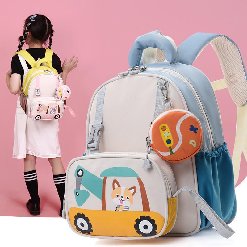 New 2024 Lightweight Kids Backpack For Kindergarten Cute Cartoon Design For Boys And Girls