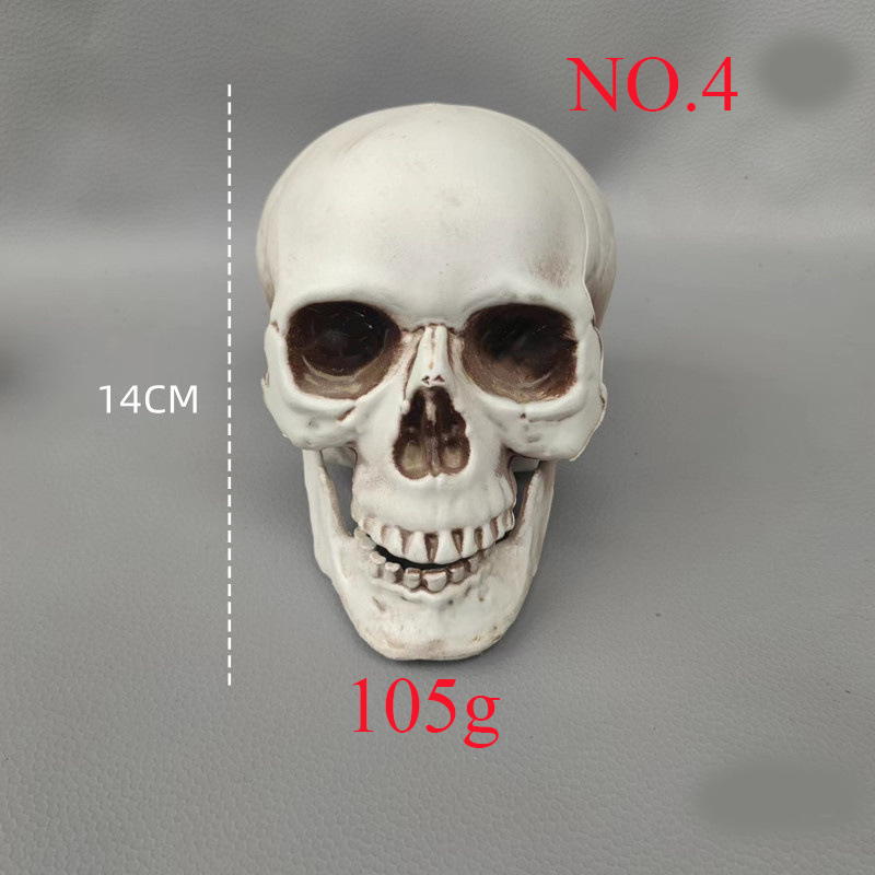 Horror Simulation Skull Head Halloween Prop Decoration Ghost House Bar Chamber Atmosphere Ornament