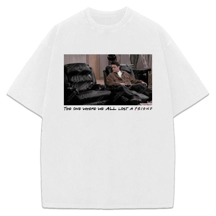 

Chandler Bing Matthew Perry Tribute The One Where We All Lost A Friend T-Shirt 3XL