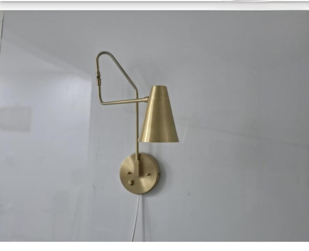 Plug In Lamps Modern Wall Sconces with Switch Bedside Reading Adjustable Wall Lights