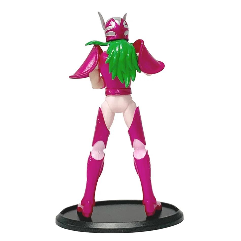 19Cm Anime Figure Phoenix Ikki Hyoga Seiya Shiryu Standing Armor Model Children'S Toys Pvc Box Desktop Collection Decoration